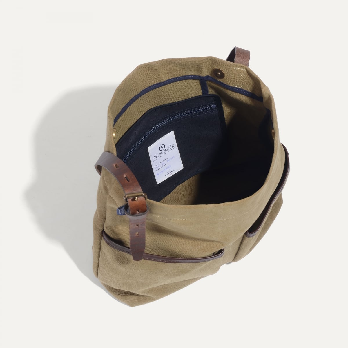 Gombe Pochette - Khaki US Stonewashed (image n°5)