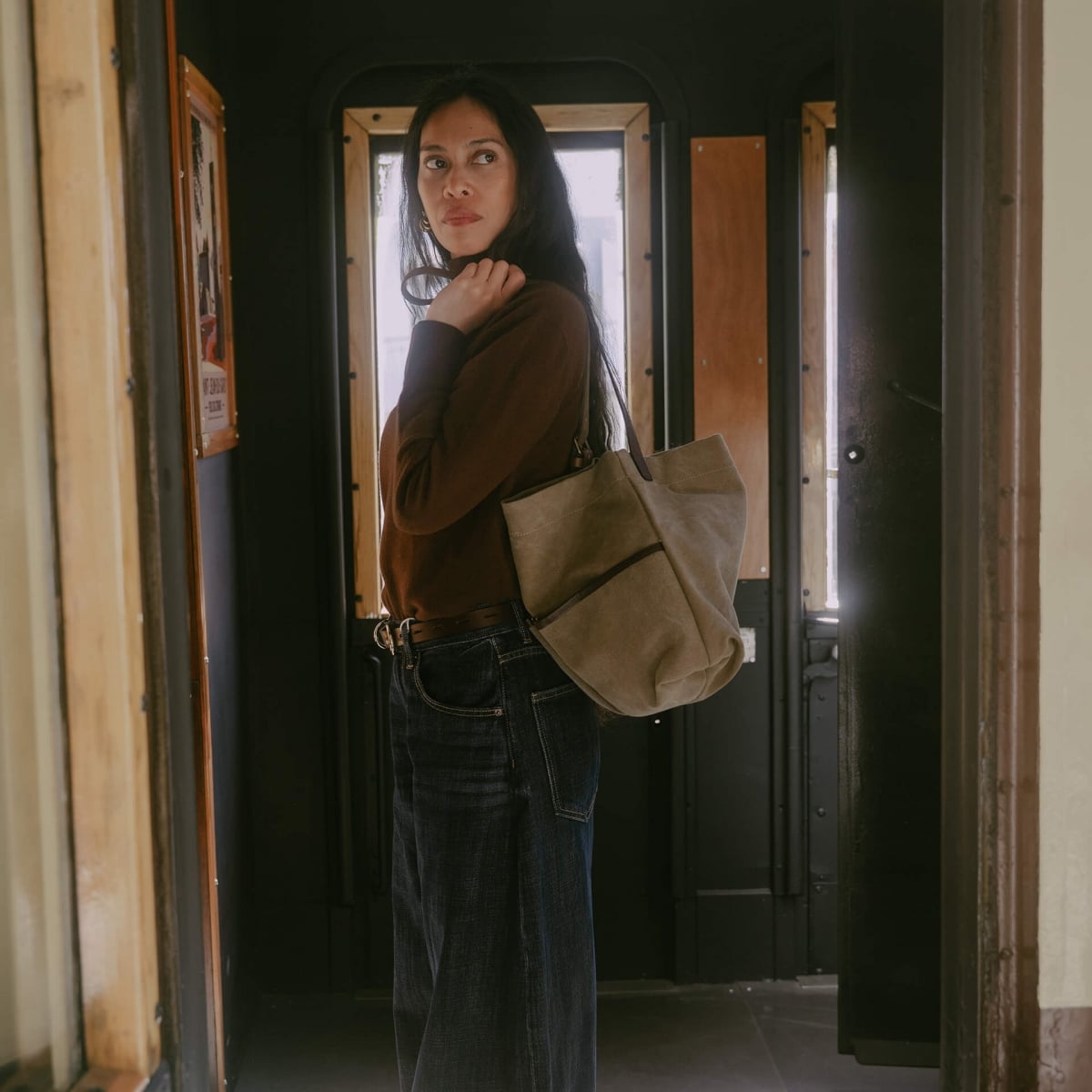 Gombe Pochette - Khaki US Stonewashed (image n°6)