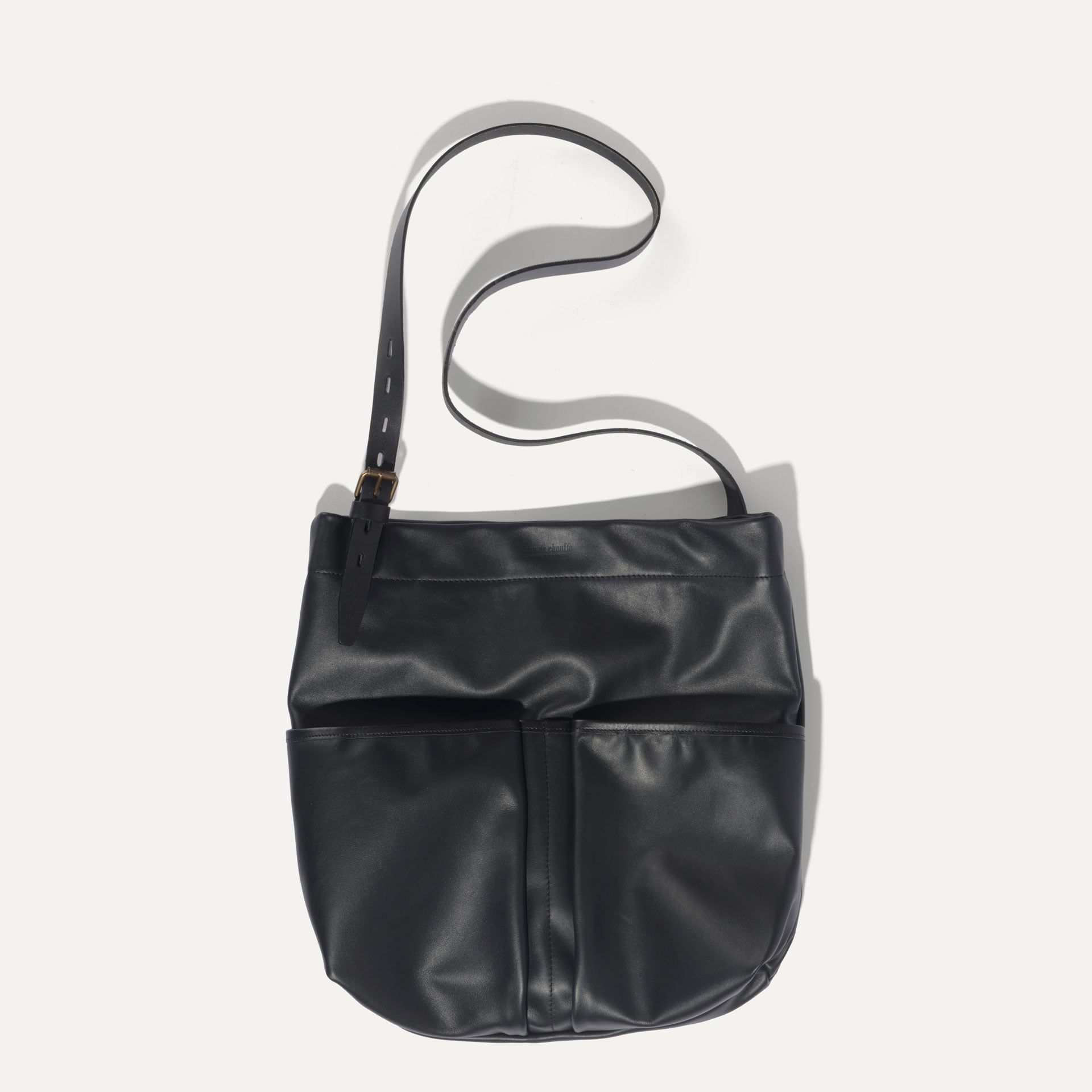 Gombe Pouch - Black Liscio (image n°4)