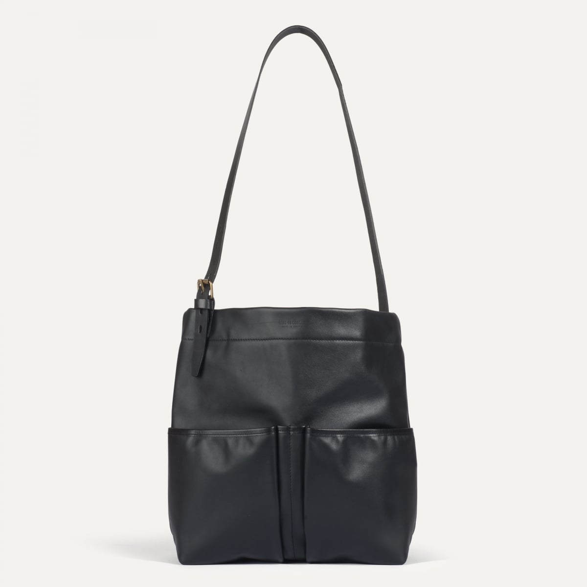 Gombe Pouch - Black Liscio (image n°3)
