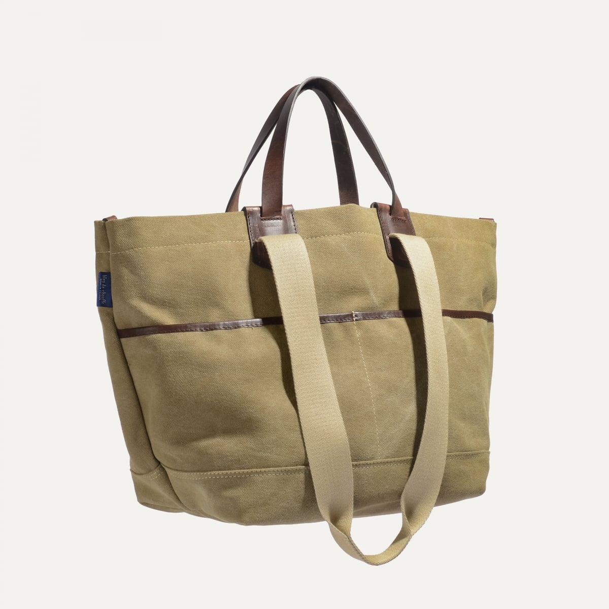 Cabas business Méline - Kaki US Stonewashed (image n°2)
