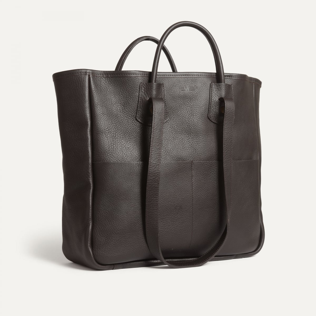 Meline Tote bag - Dark Brown (image n°2)