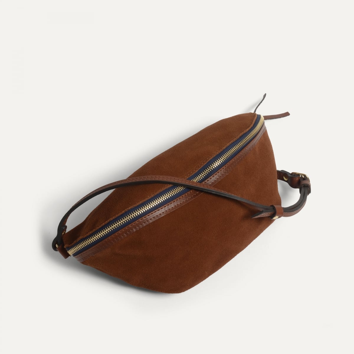 Bea Belt bag / Suede - Fawn Braun (image n°4)