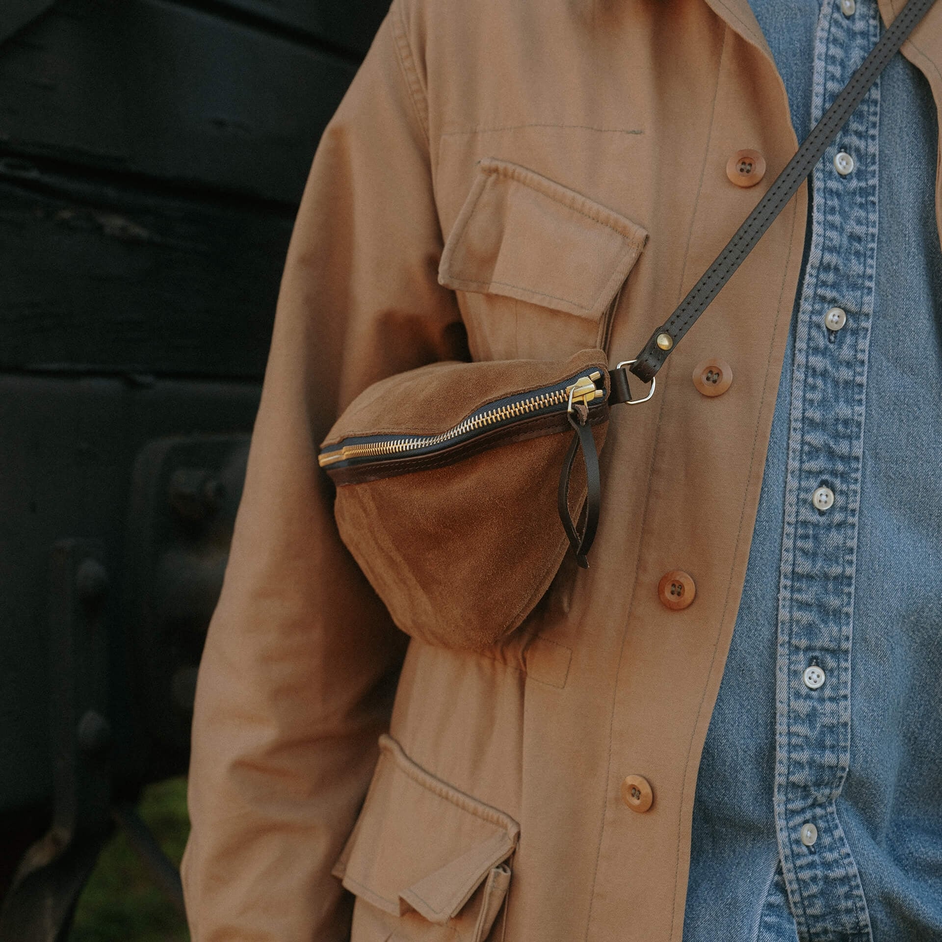 Bea Damen Gürteltasche - Lohbraun (image n°6)