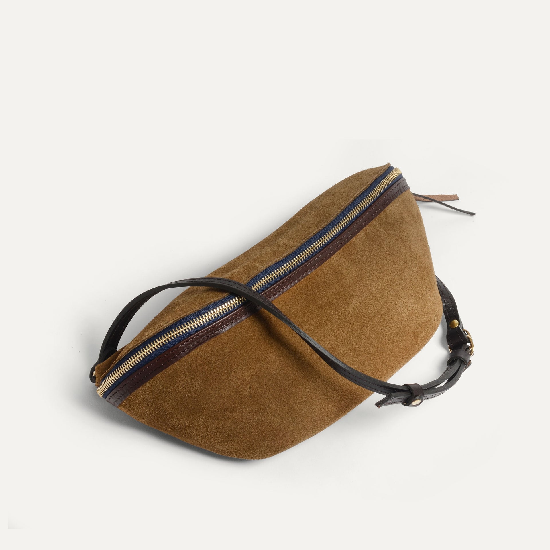 Bea Belt bag / Suede - Hazelnut Brown (image n°4)