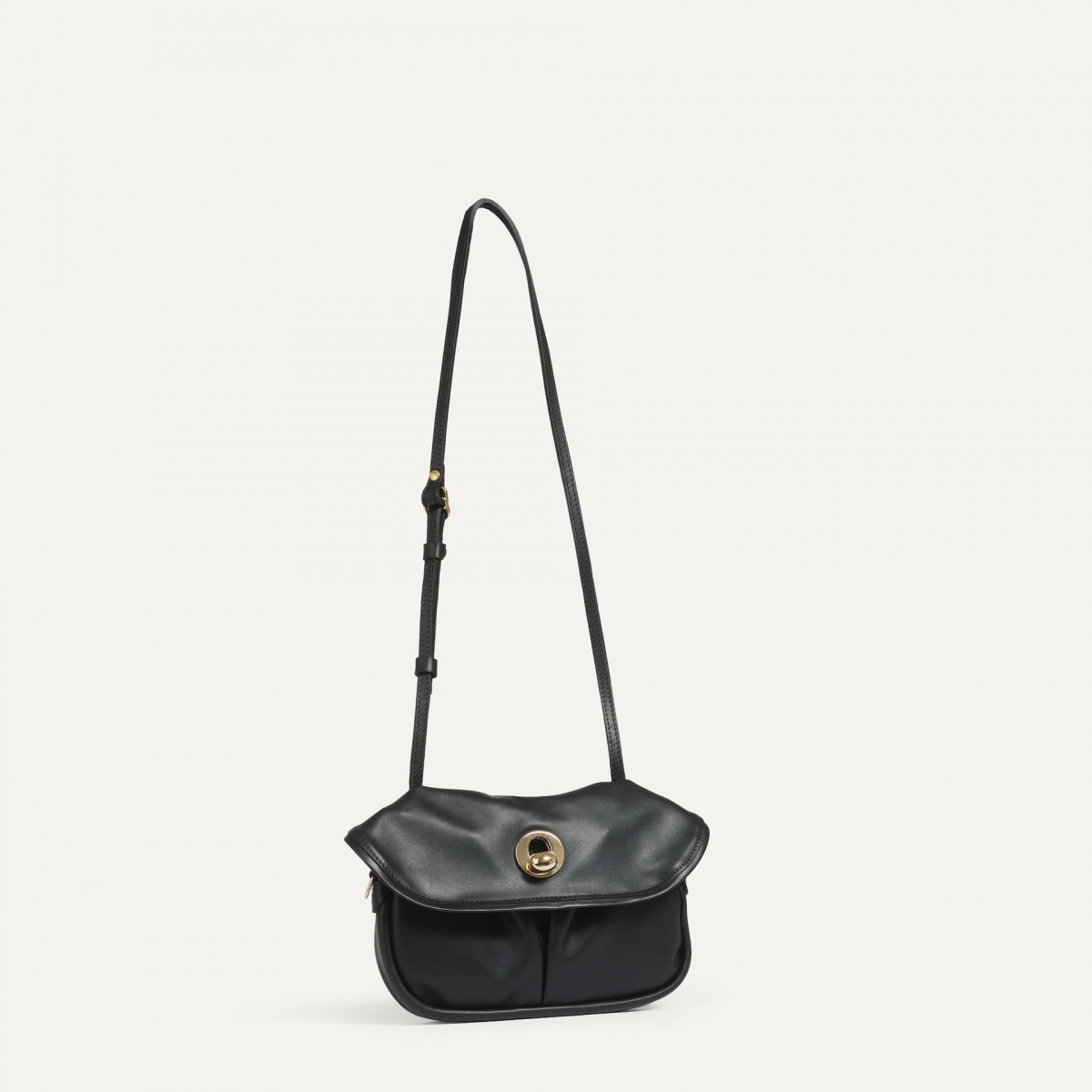 Mini Tasche Jane - Liscio Schwarz (image n°3)