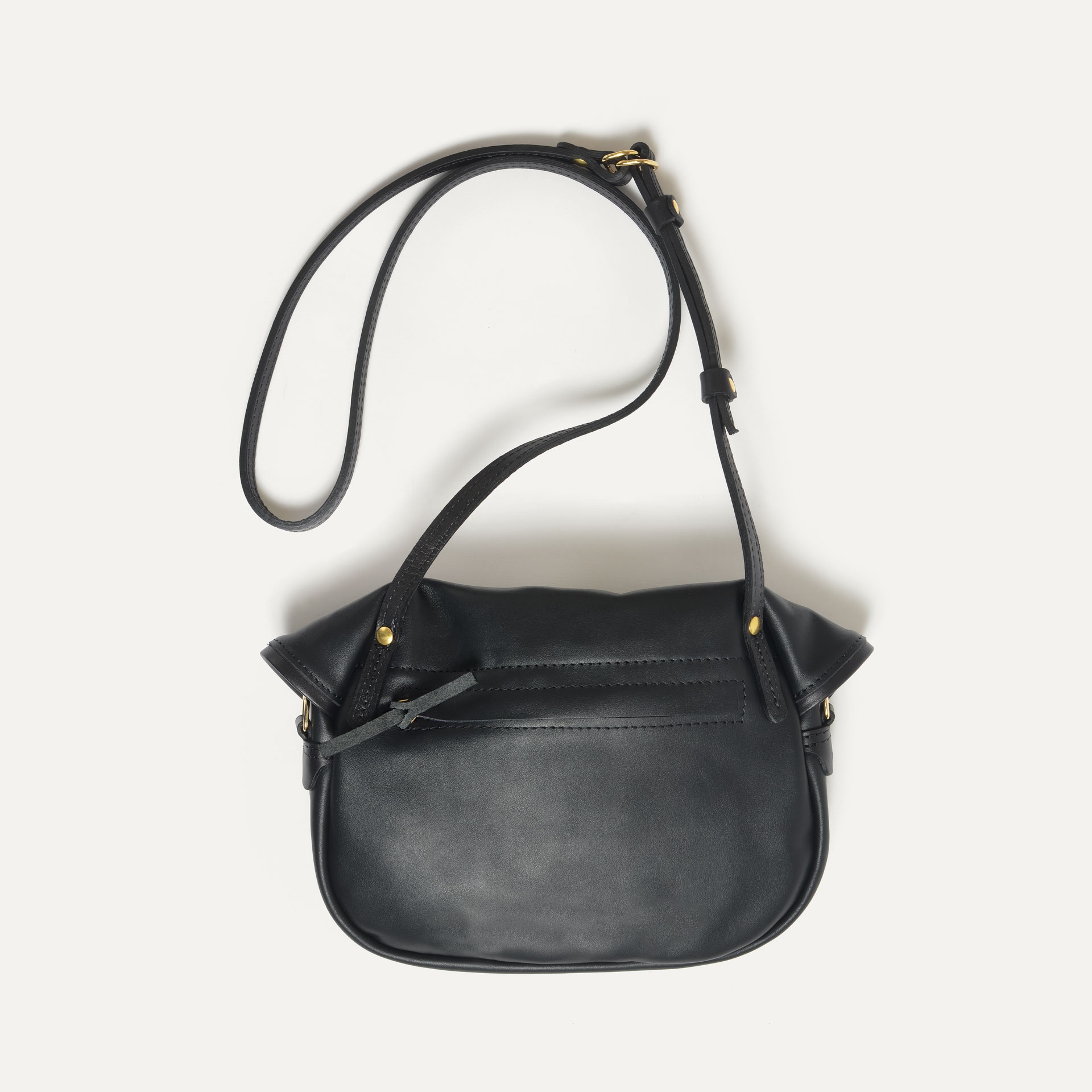 Mini Tasche Jane - Liscio Schwarz (image n°2)