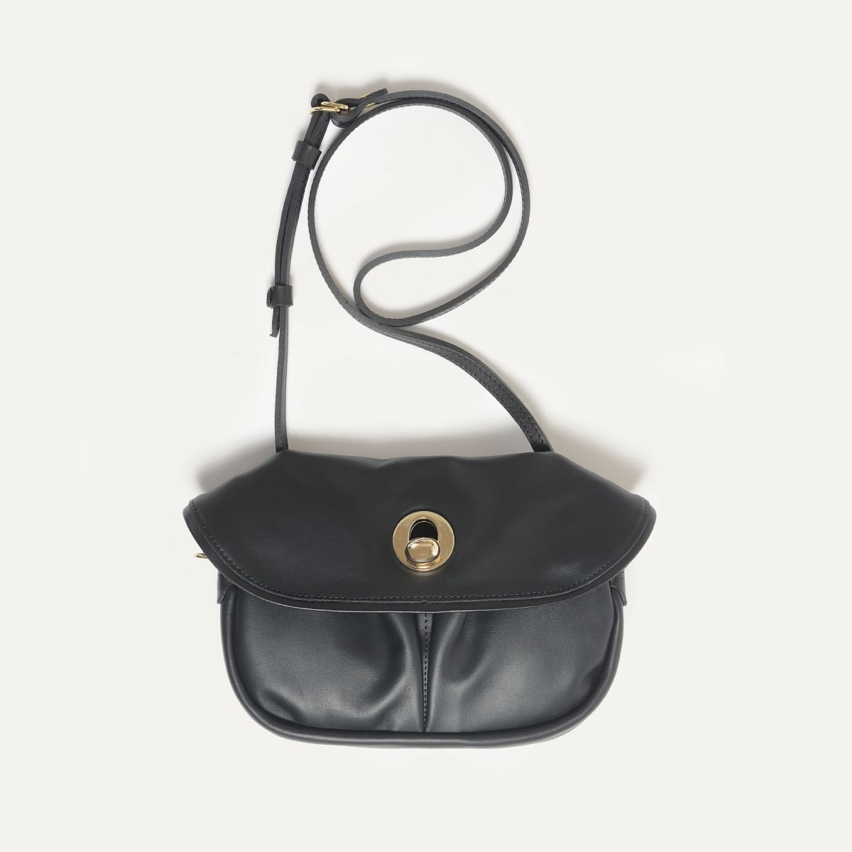 Mini sac Jane - Liscio noir (image n°1)