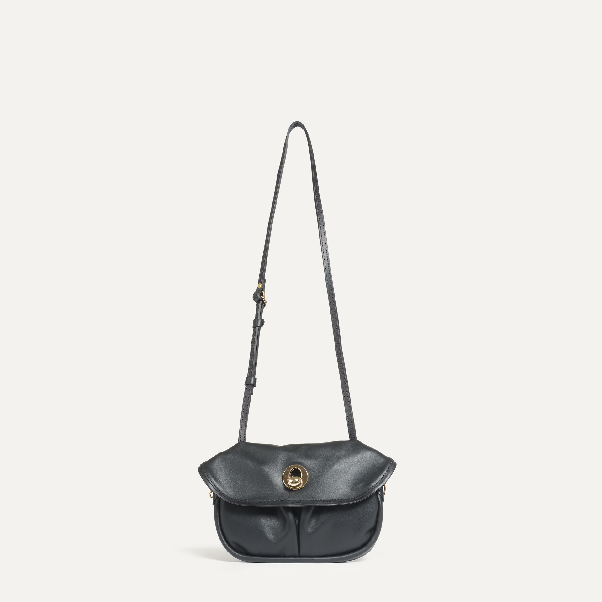 Mini Tasche Jane - Liscio Schwarz (image n°5)