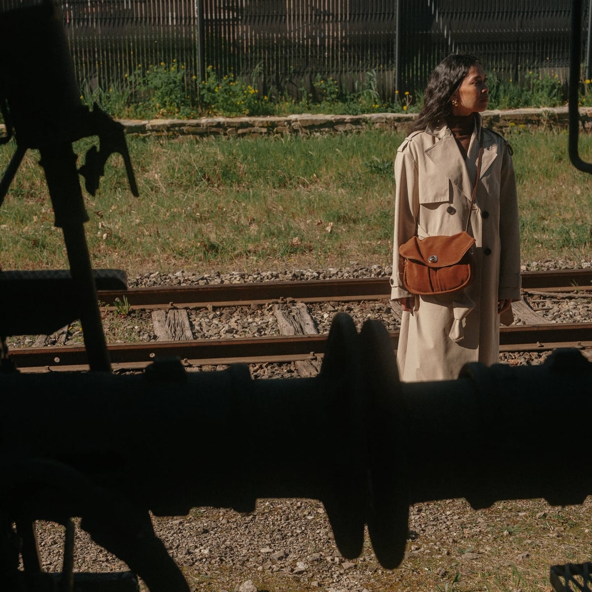 Soft musette S Janice - Brun fauve (image n°8)