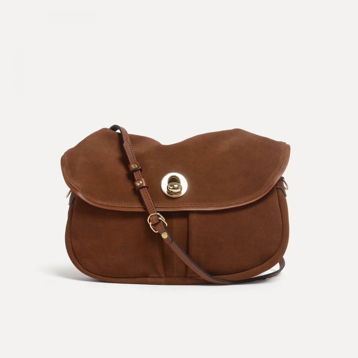 Soft musette S Janice - Brun fauve (image n°3)