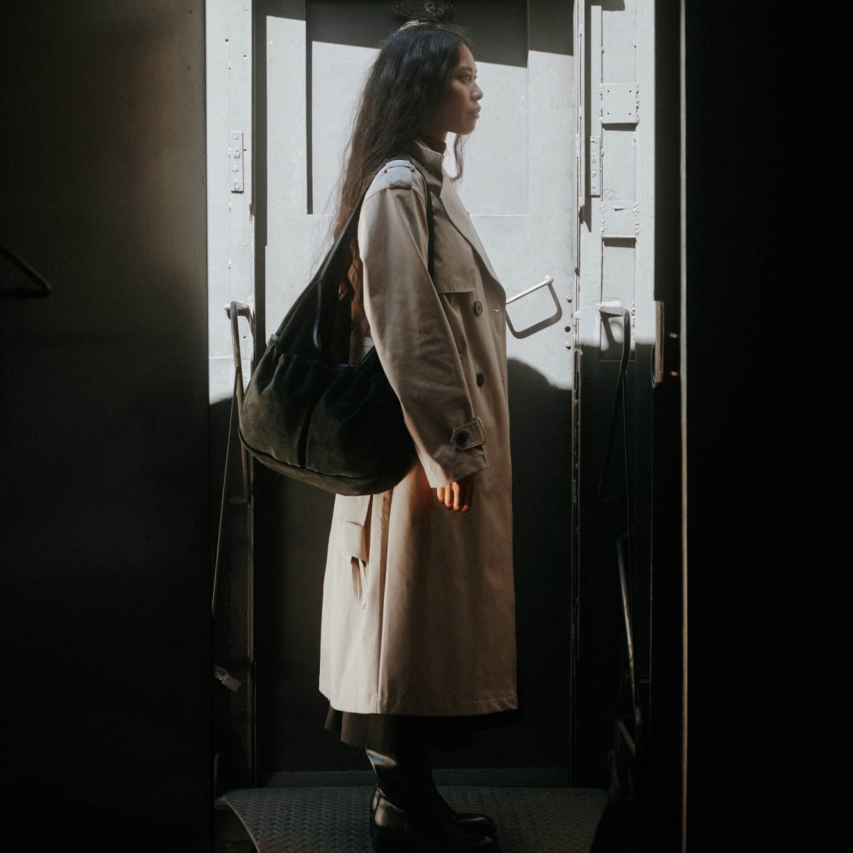 Sac Paula - Noir suédé (image n°6)