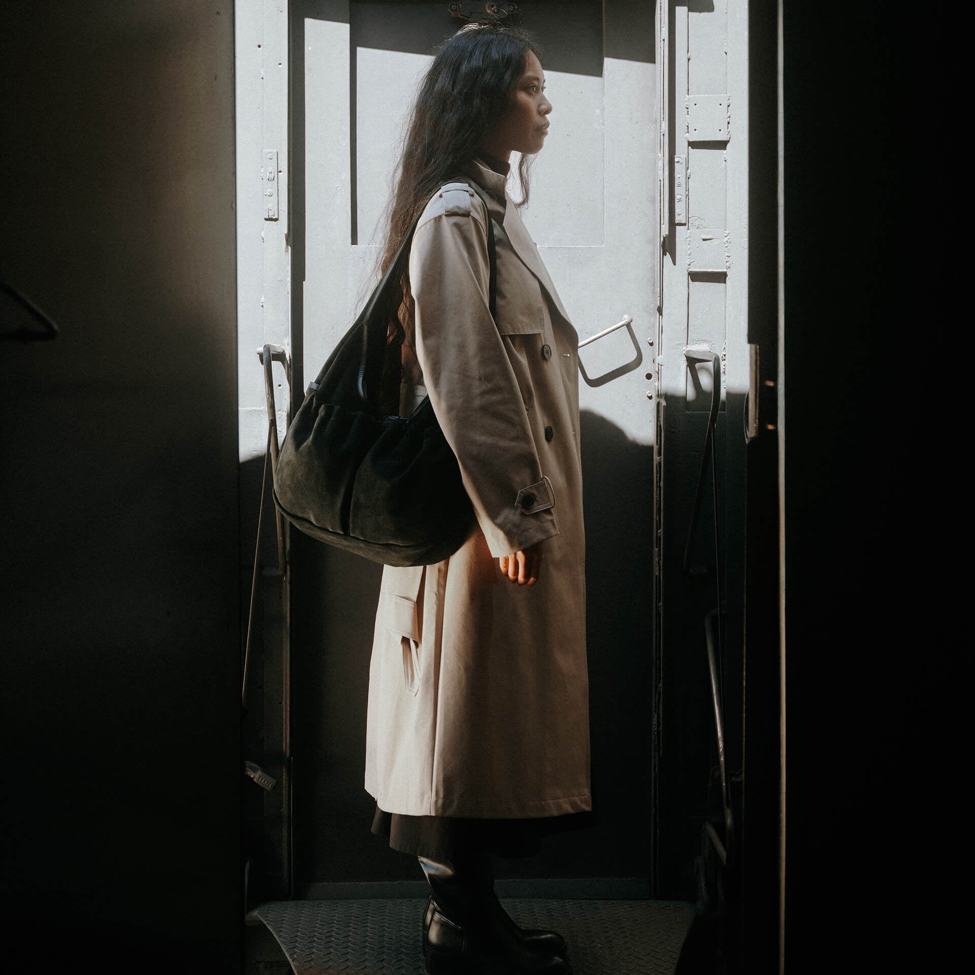 Paula Bag - Black Suede (image n°6)