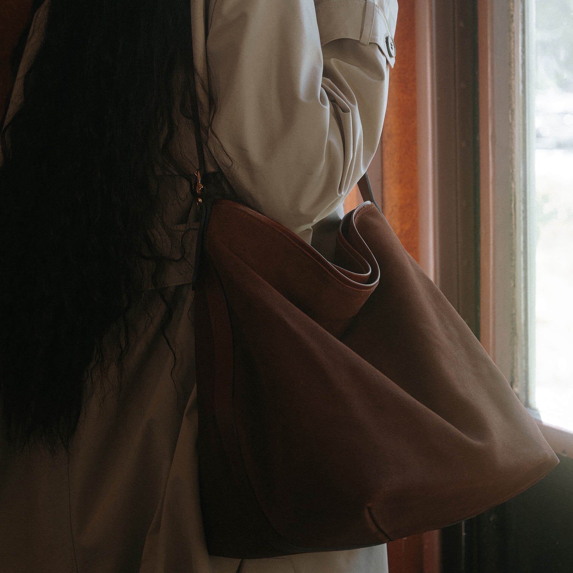 Sofia bucket bag - Fawn Brown (image n°9)