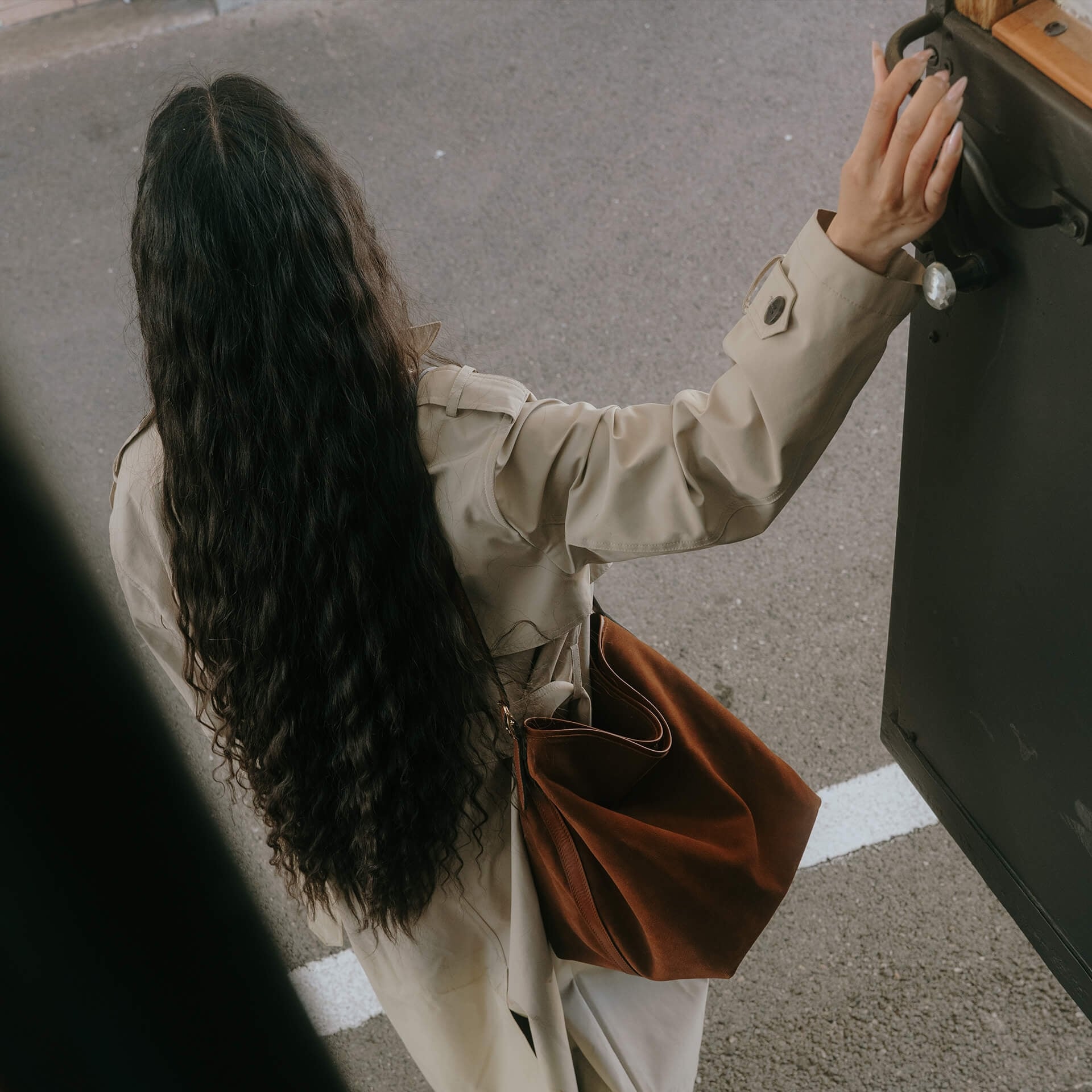Sofia bucket bag - Fawn Brown (image n°10)