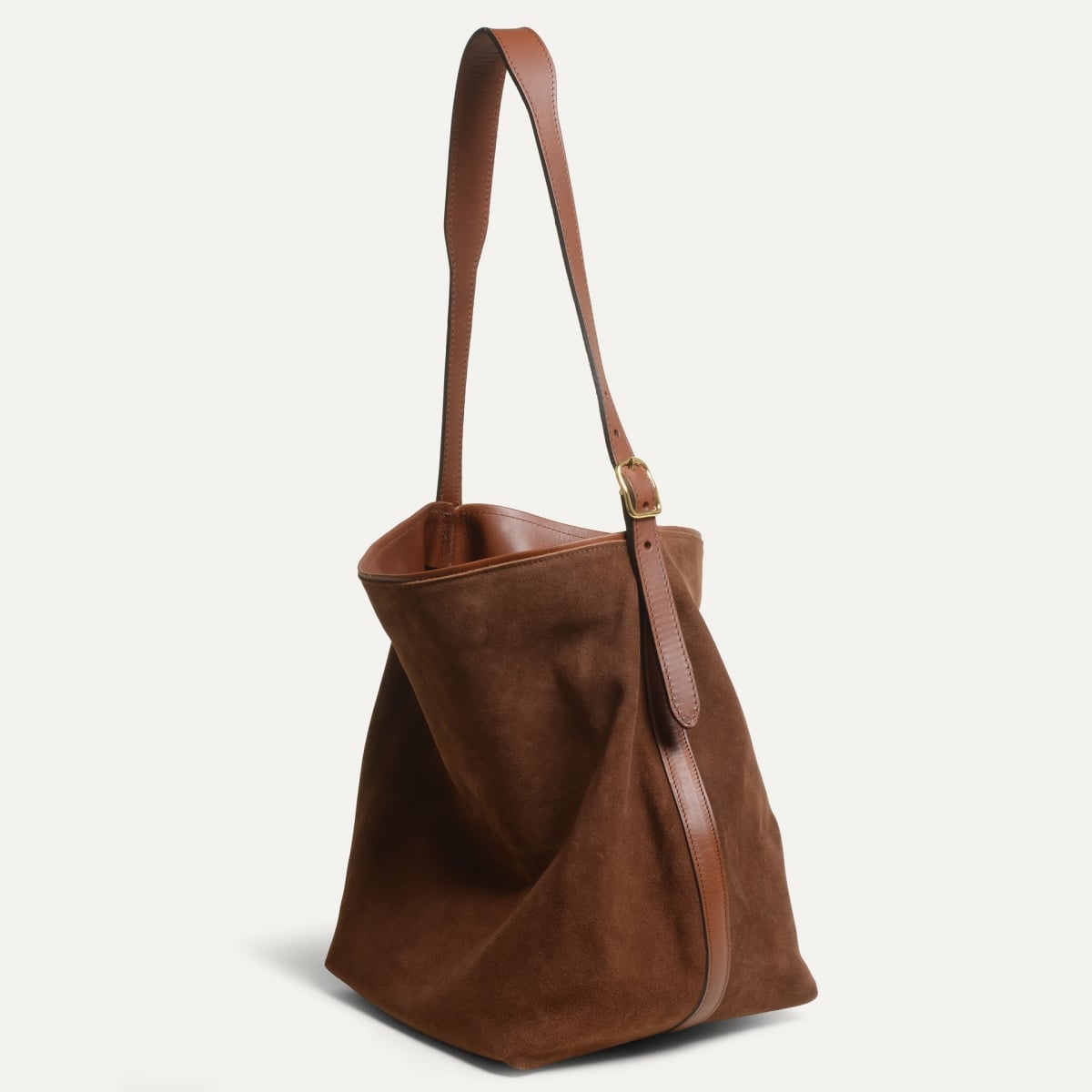 Sac seau Sofia - Brun Fauve (image n°4)