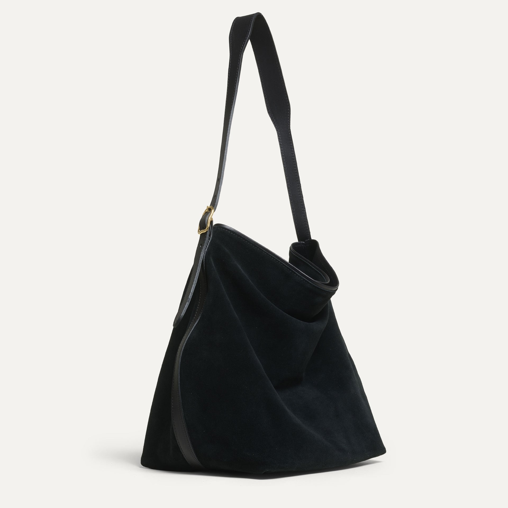 Sac seau Sofia - Noir Suédé (image n°2)