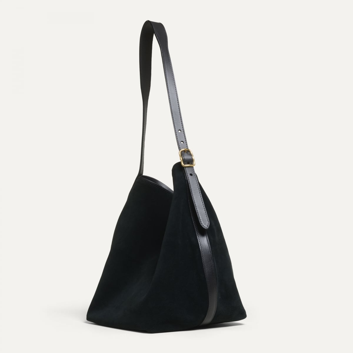 Sac seau Sofia - Noir Suédé (image n°6)