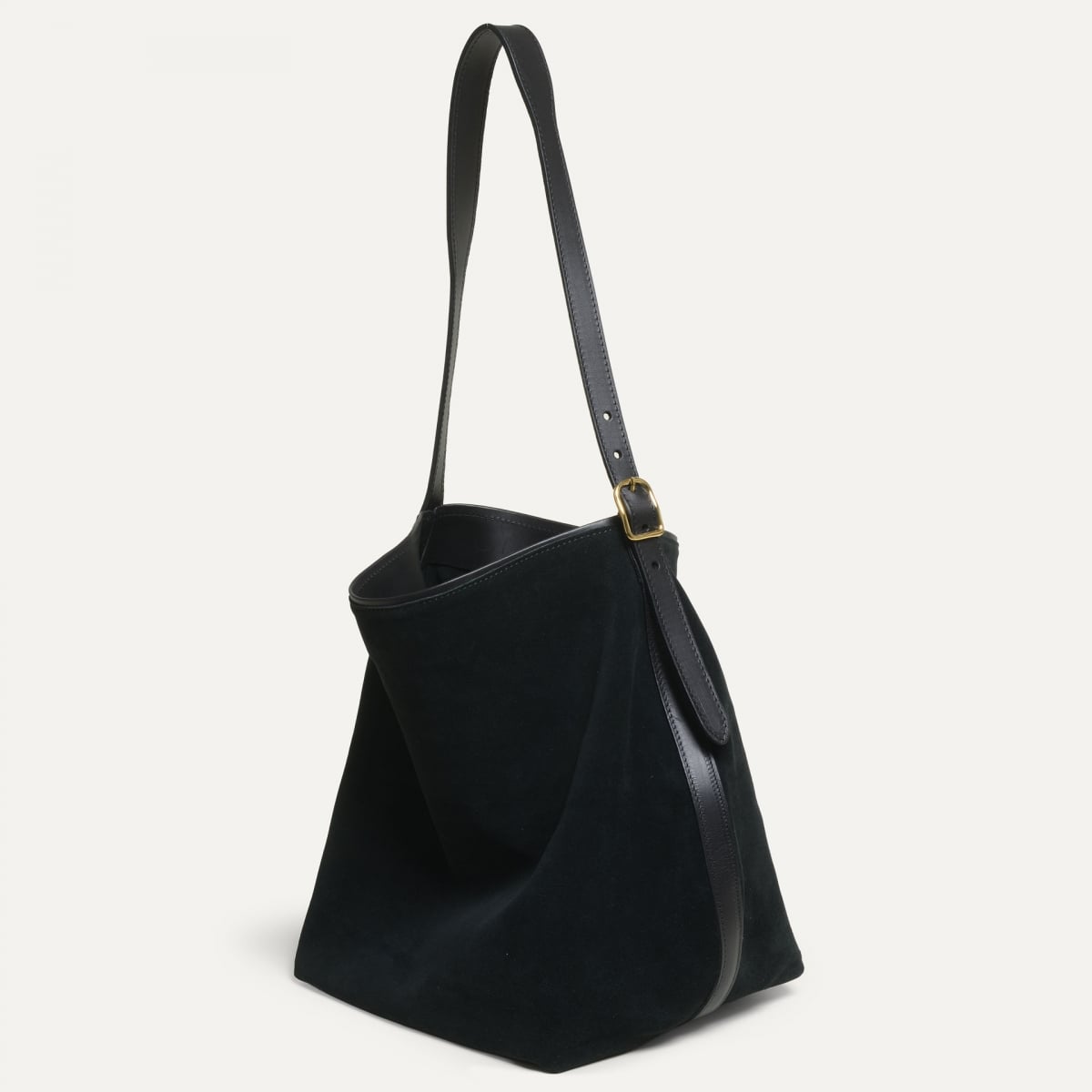 Sac seau Sofia - Noir Suédé (image n°5)