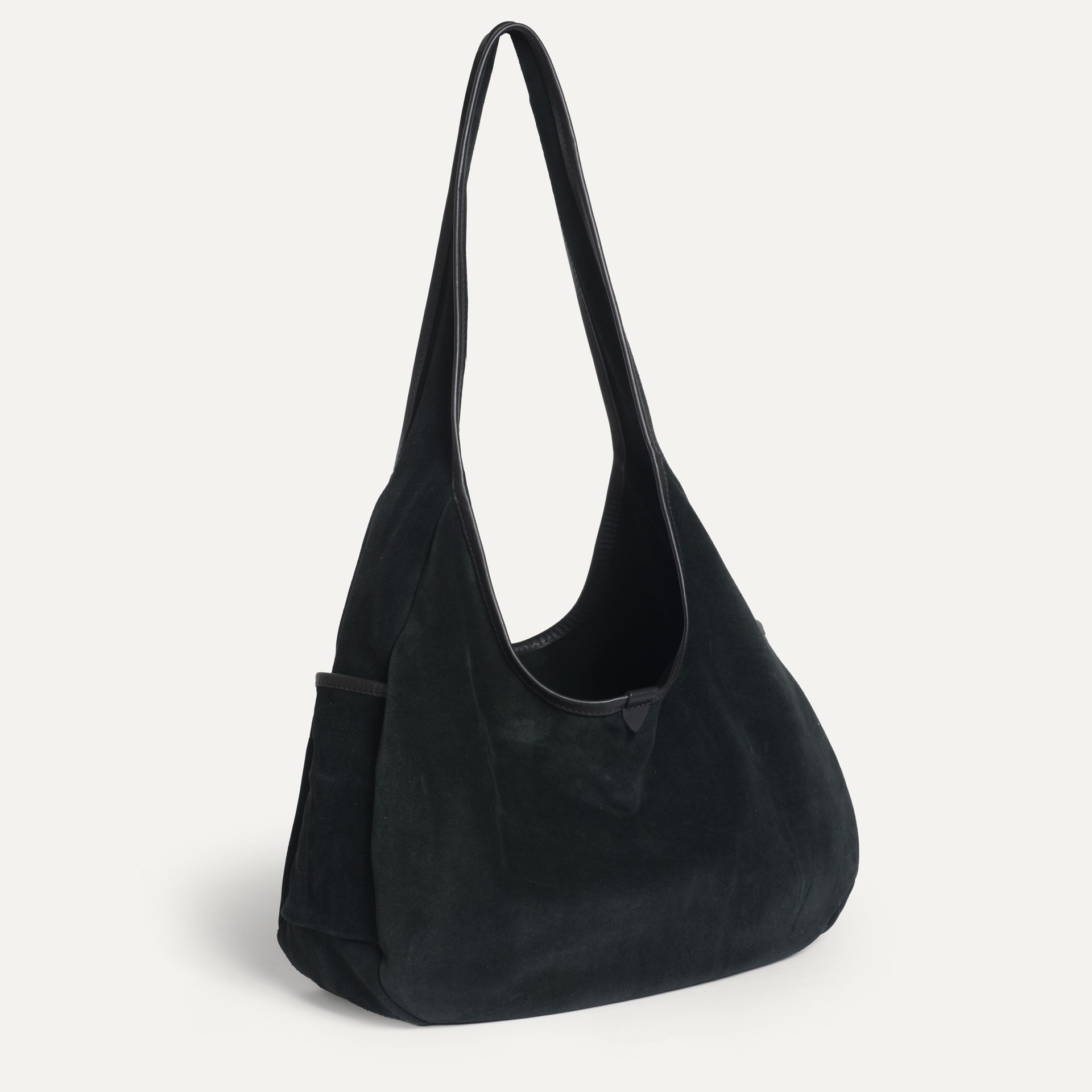 Tasche Paula - Schwarz Wildleder (image n°4)