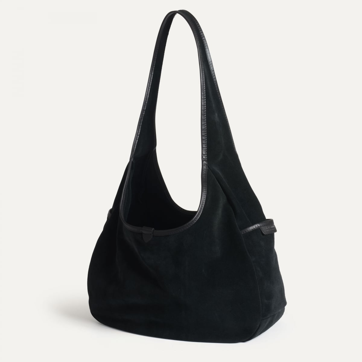 Tasche Paula - Schwarz Wildleder (image n°3)