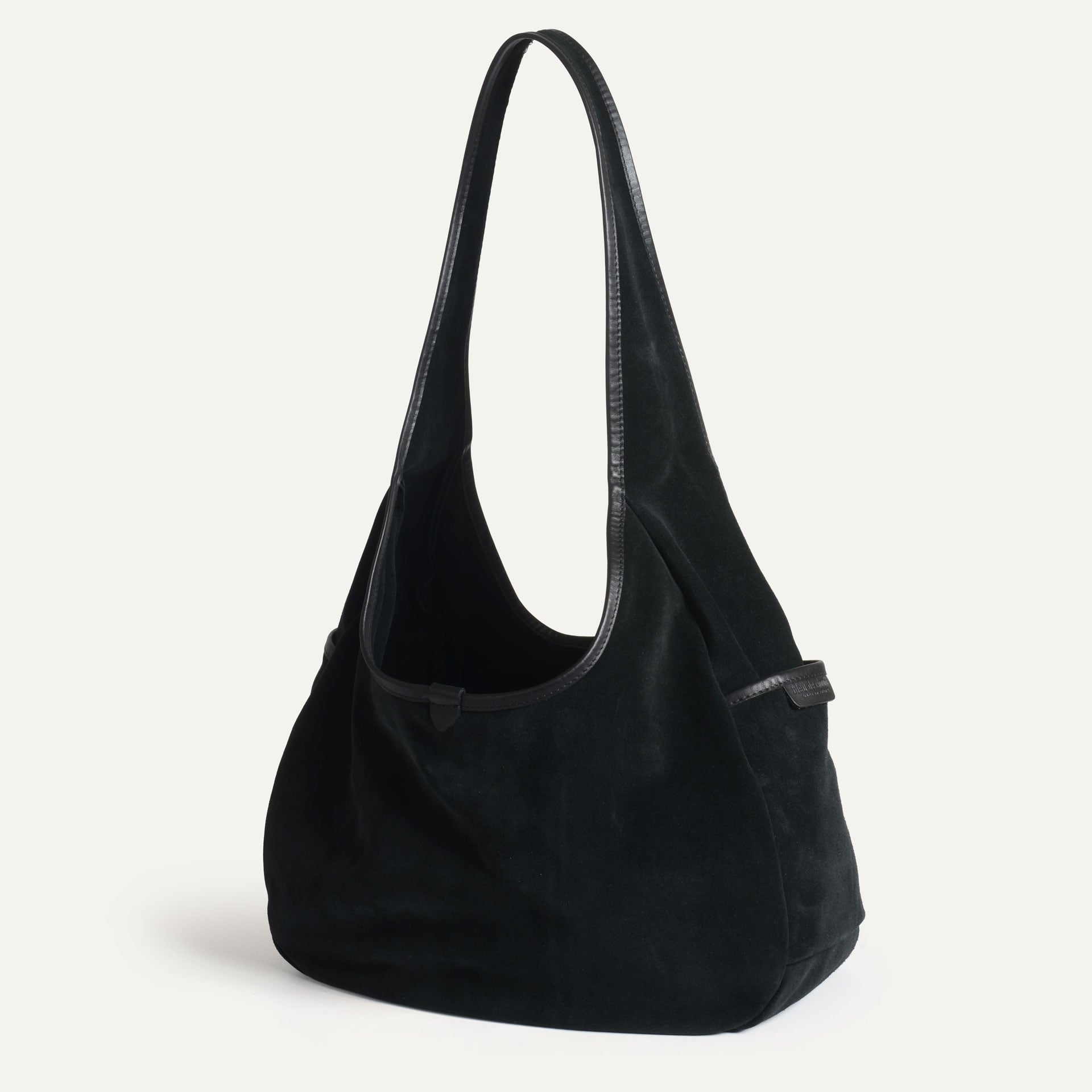 Tasche Paula - Schwarz Wildleder (image n°3)
