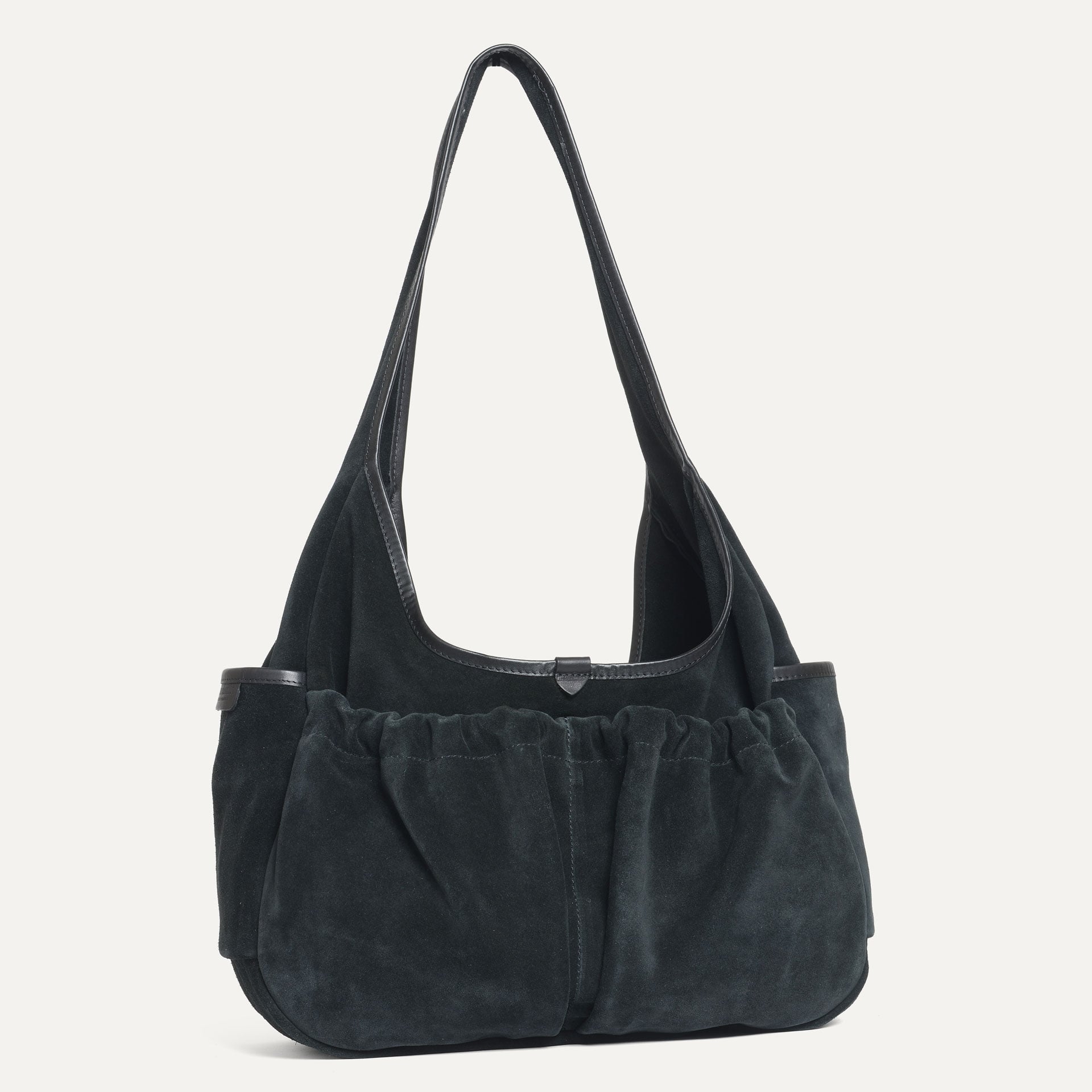 Tasche Paula - Schwarz Wildleder (image n°2)