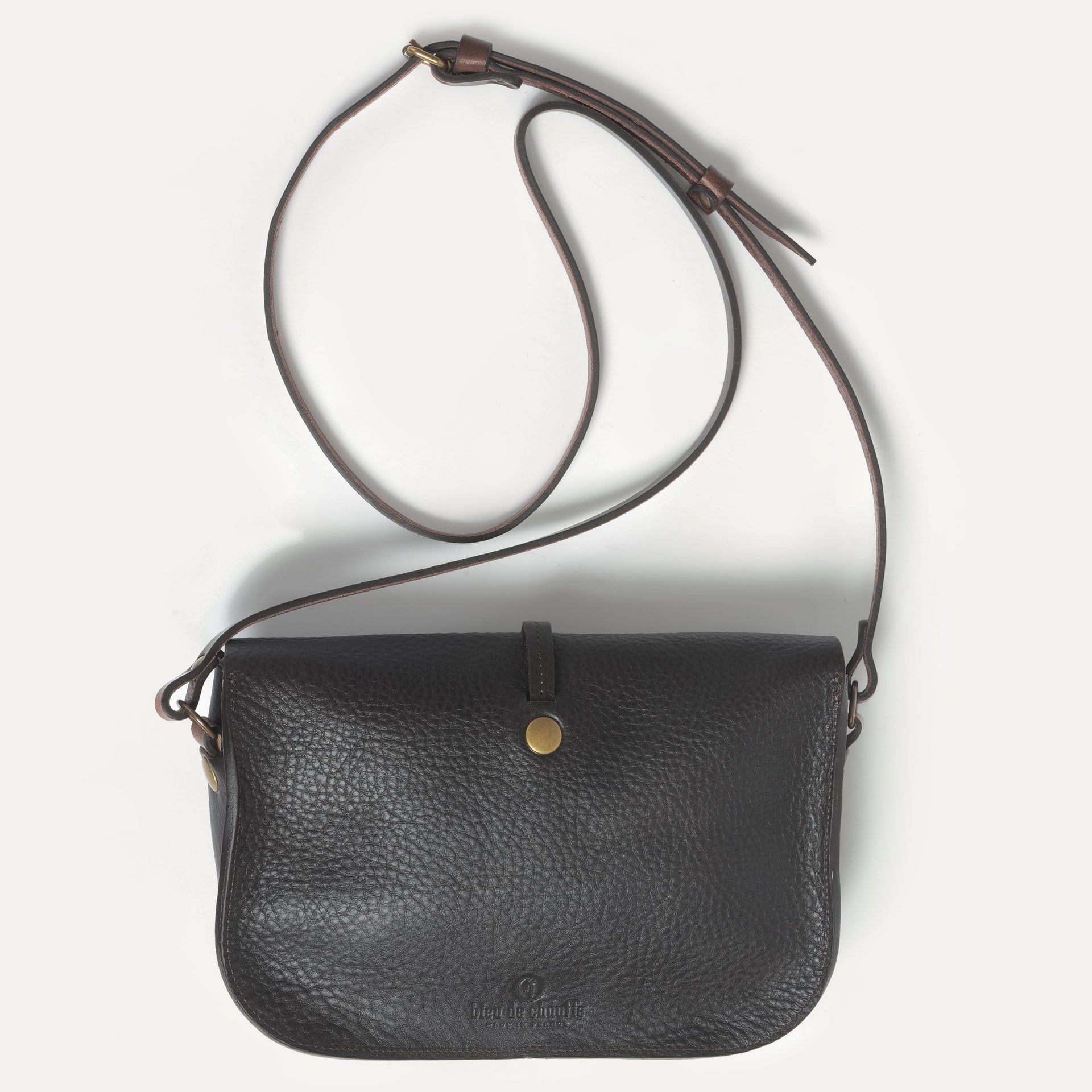 Sac postier Pastiche - Marron Brun (image n°4)