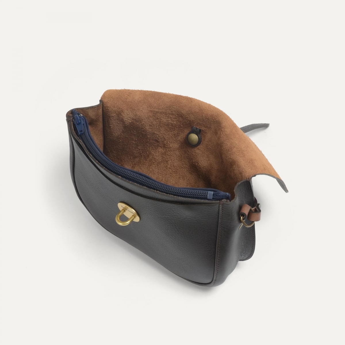 Sac postier Pastiche - Marron Brun (image n°5)