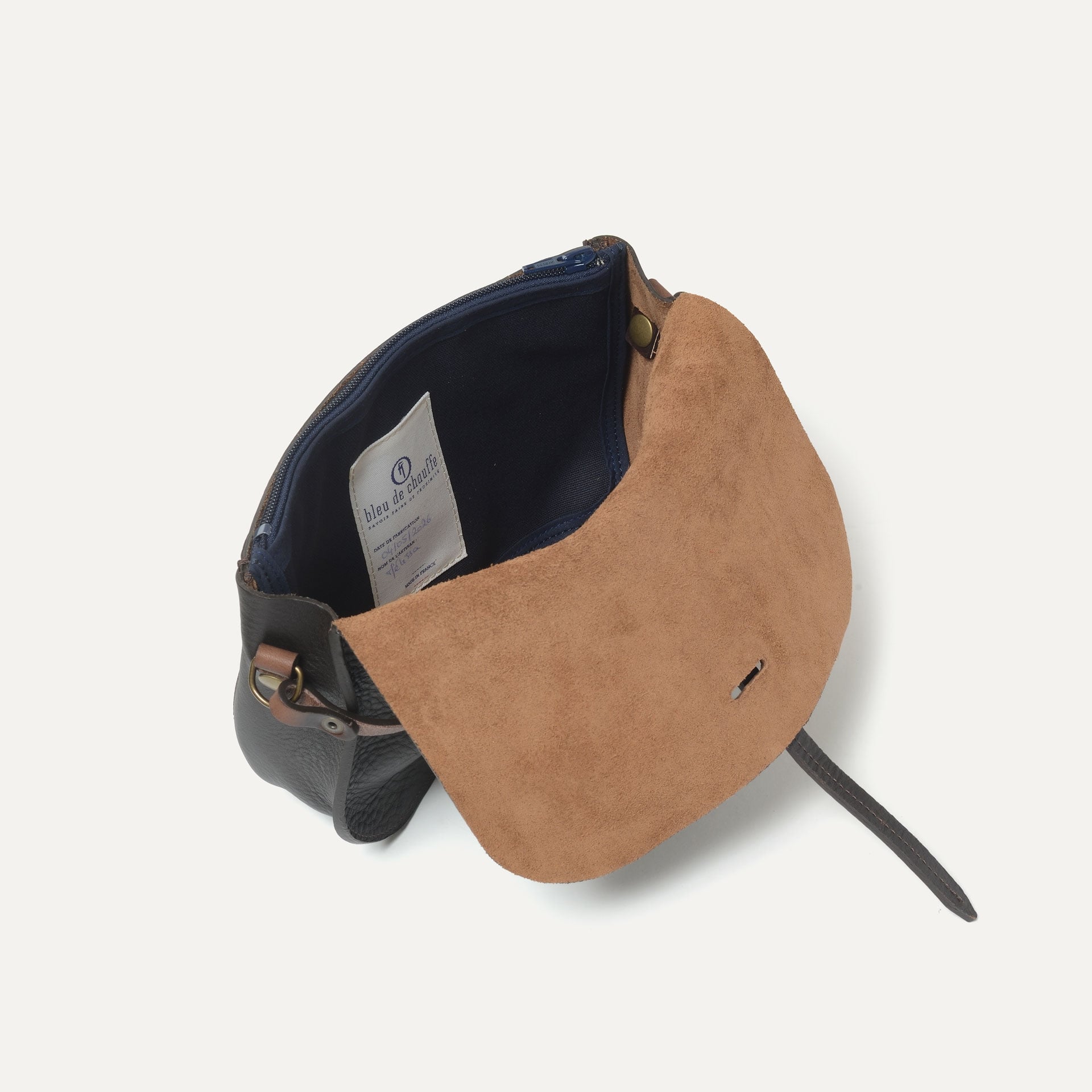 Sac postier Pastiche - Marron Brun (image n°6)