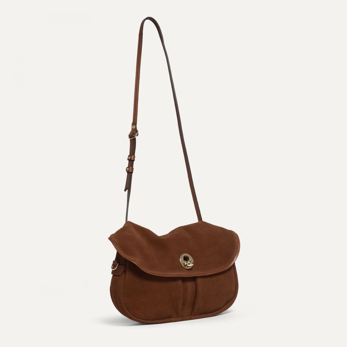 Soft musette S Janice - Brun fauve (image n°5)