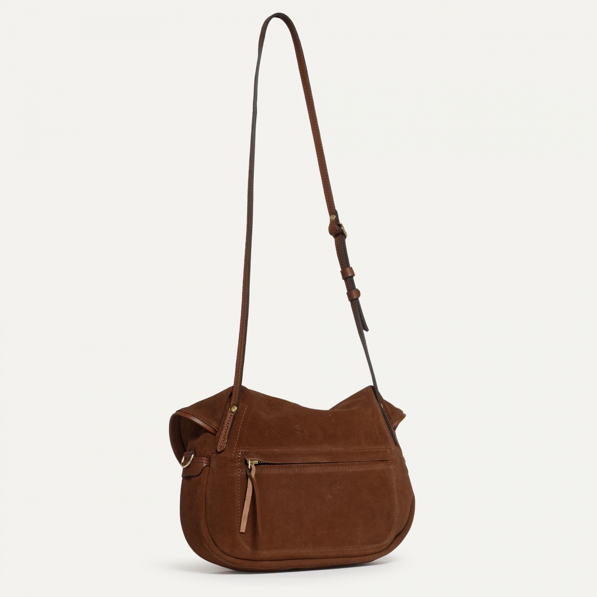 Soft musette S Janice - Brun fauve (image n°6)