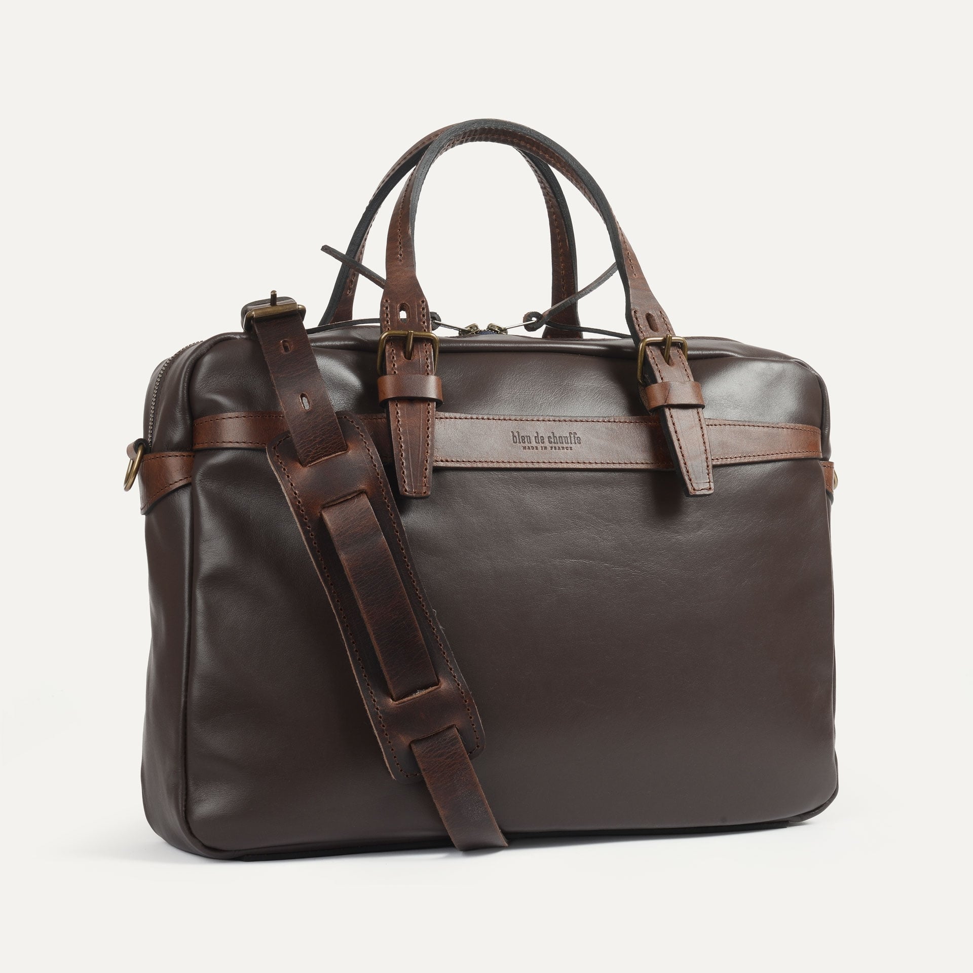 Business Tasche Ledger liscio - Braun (image n°2)