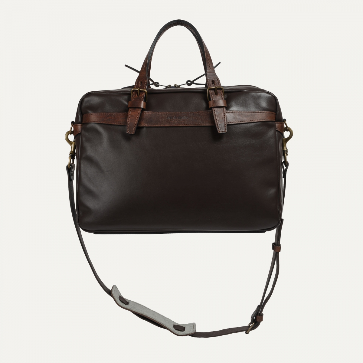 Business Tasche Ledger liscio - Braun (image n°4)