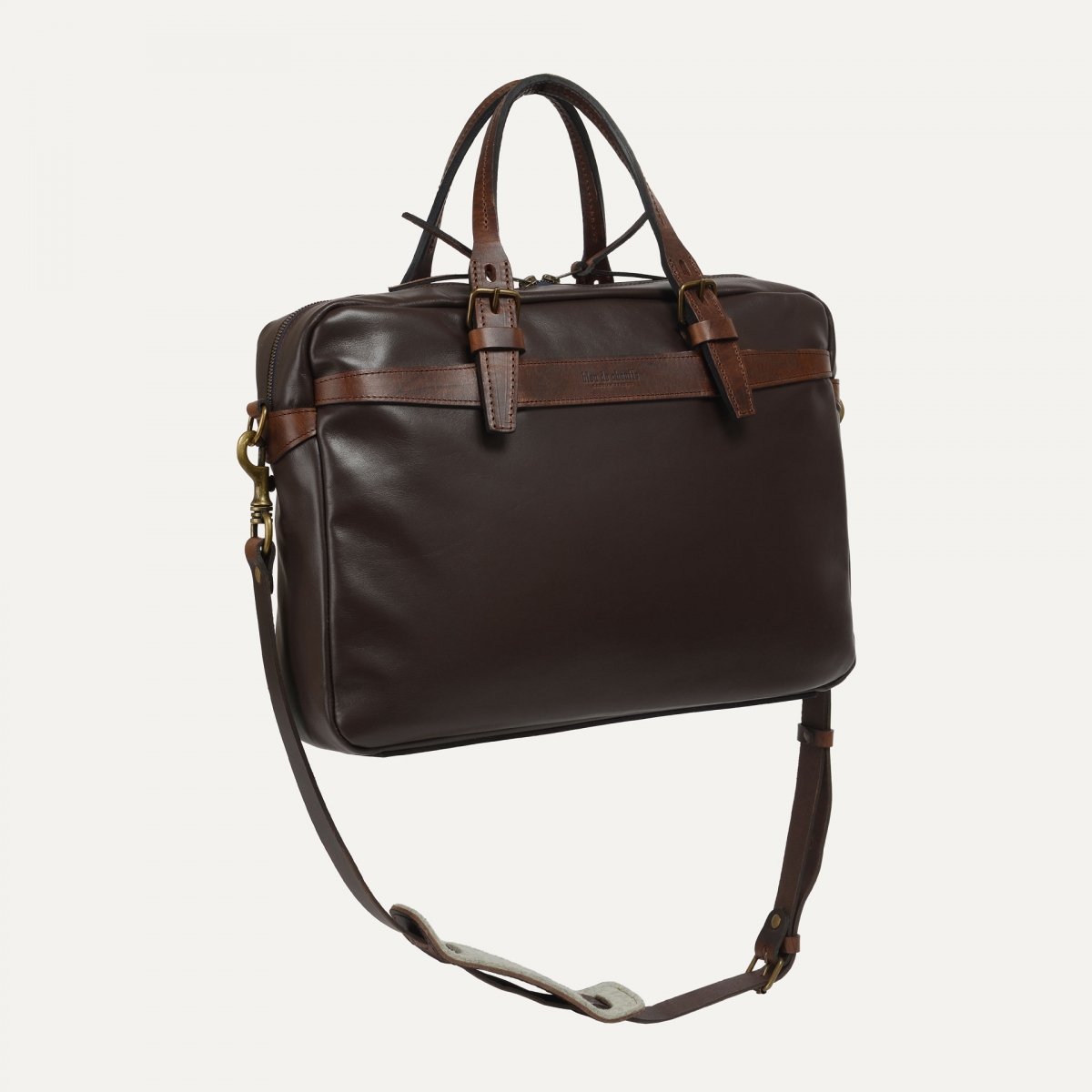 Business Tasche Ledger liscio - Braun (image n°5)