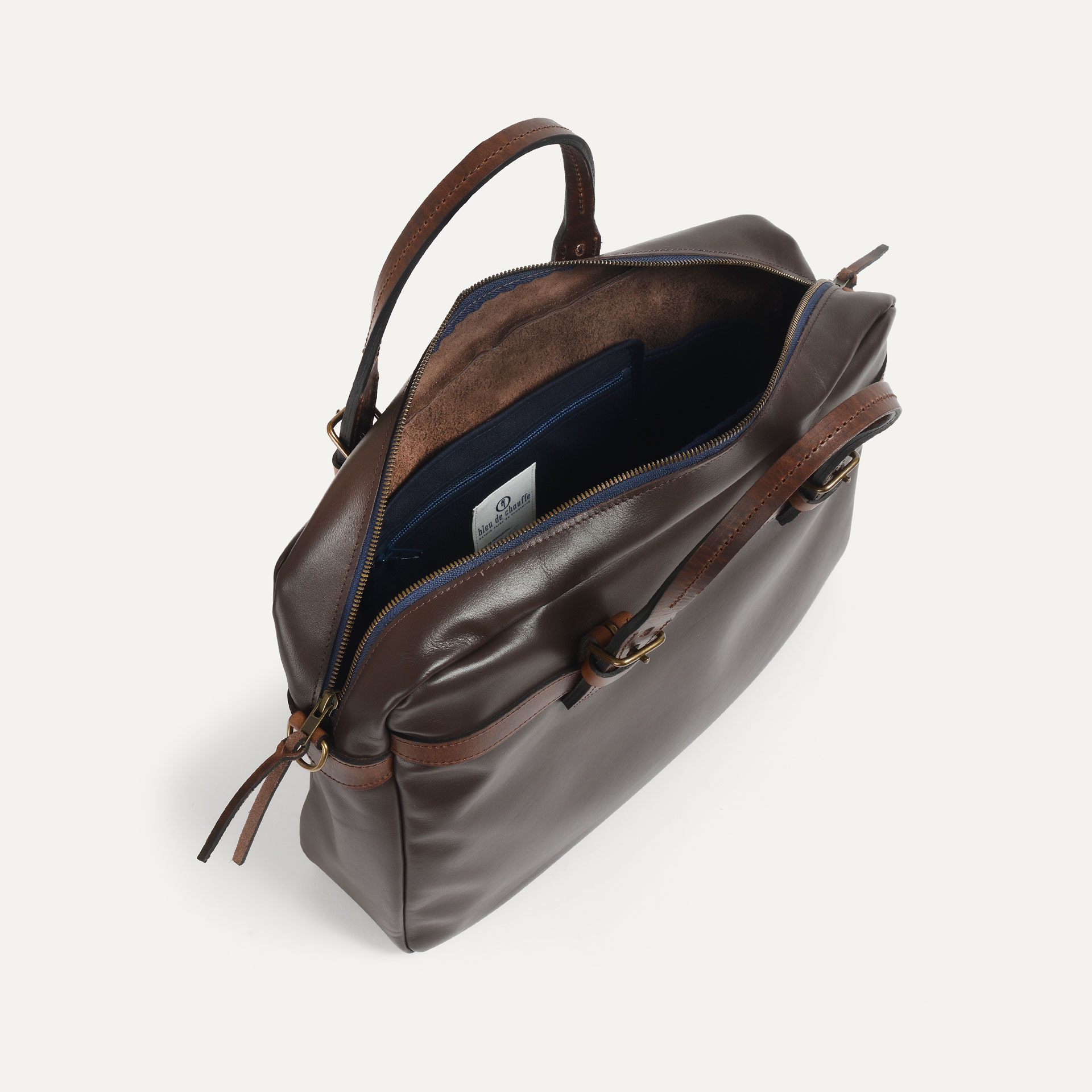 Business Tasche Ledger liscio - Braun (image n°7)