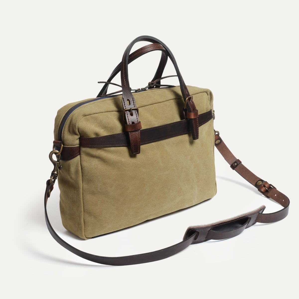 Sac business Ledger - kaki US stonewahed (image n°3)
