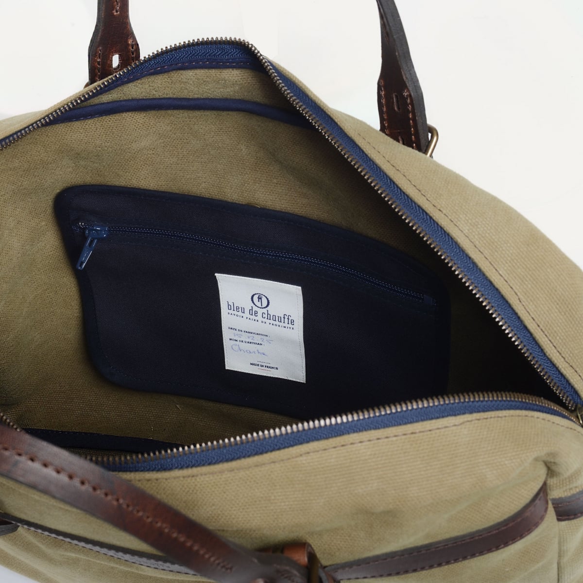 Sac business Ledger - kaki US stonewahed (image n°5)