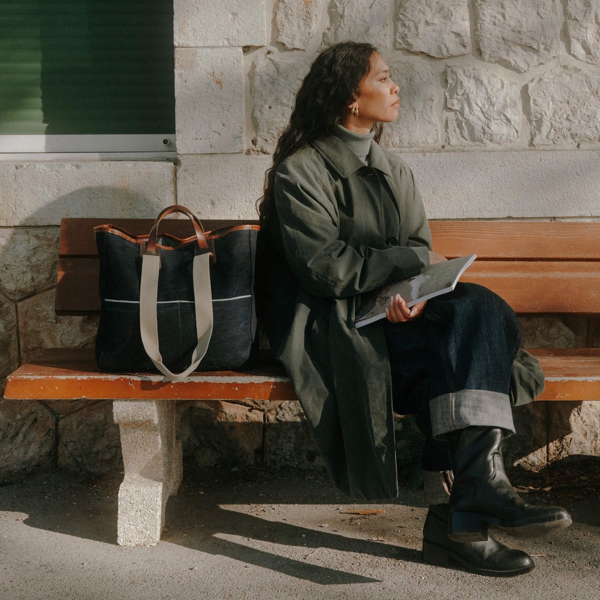 Cabas Meline - Denim (image n°8)