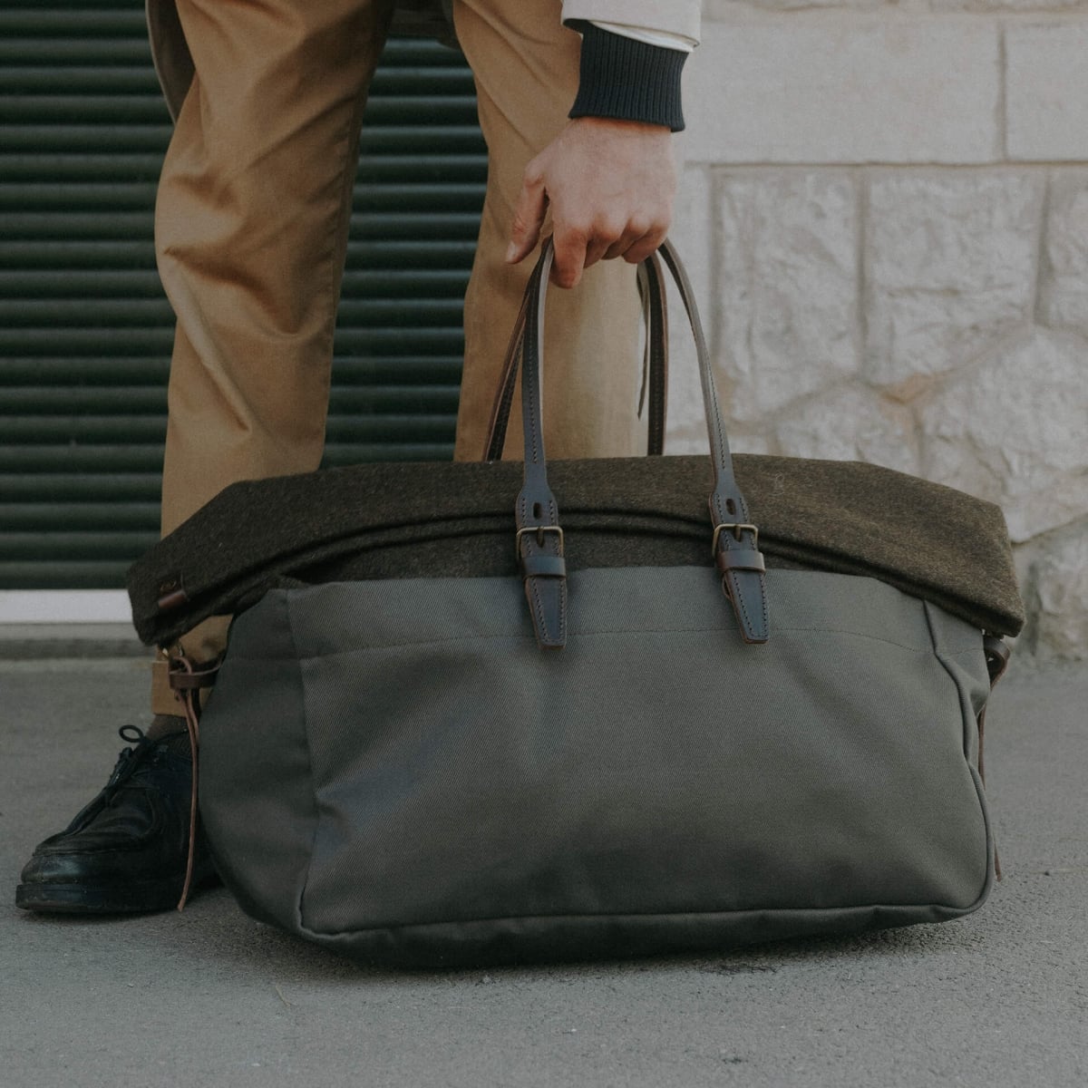 Cabine Reisetasche - Khaki BM / Tweed (image n°6)