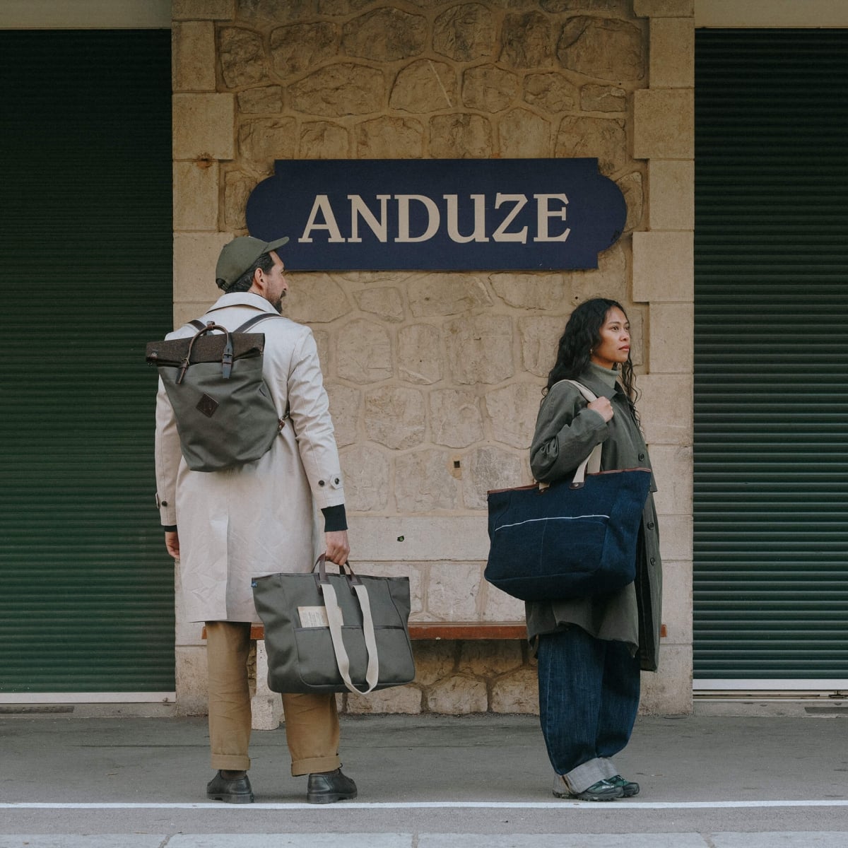 Rucksack Woody 25L - Khaki BM/Tweed (image n°7)