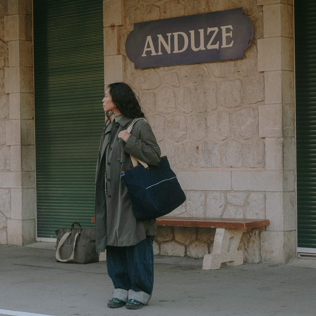 Mélo 48H Tote Bag - Denim (image n°9)