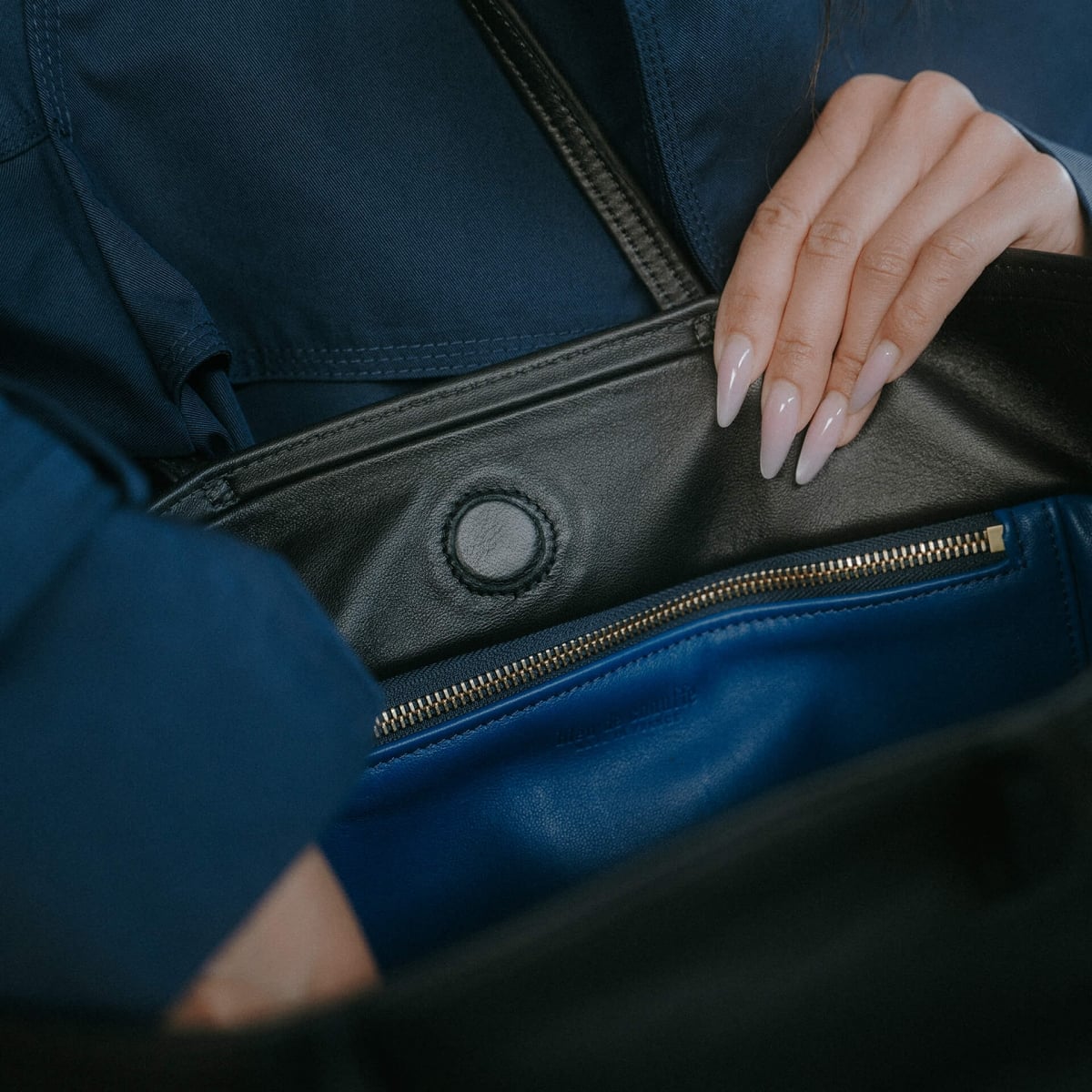 Sac Cabas Josie - Noir (image n°7)