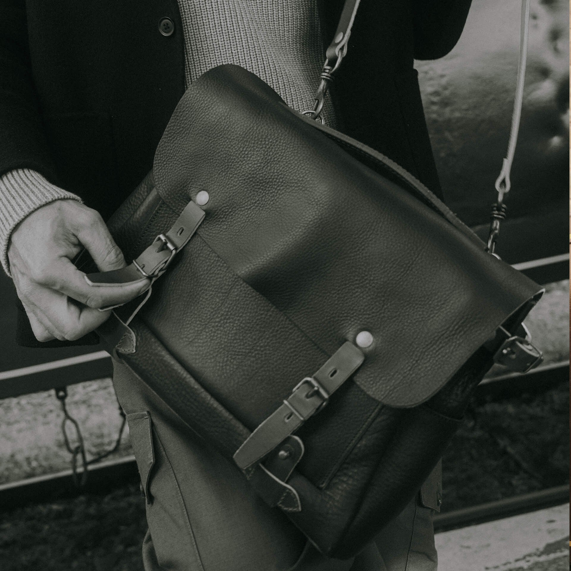 Sac Postier Eclair S - Tourbe (image n°5)