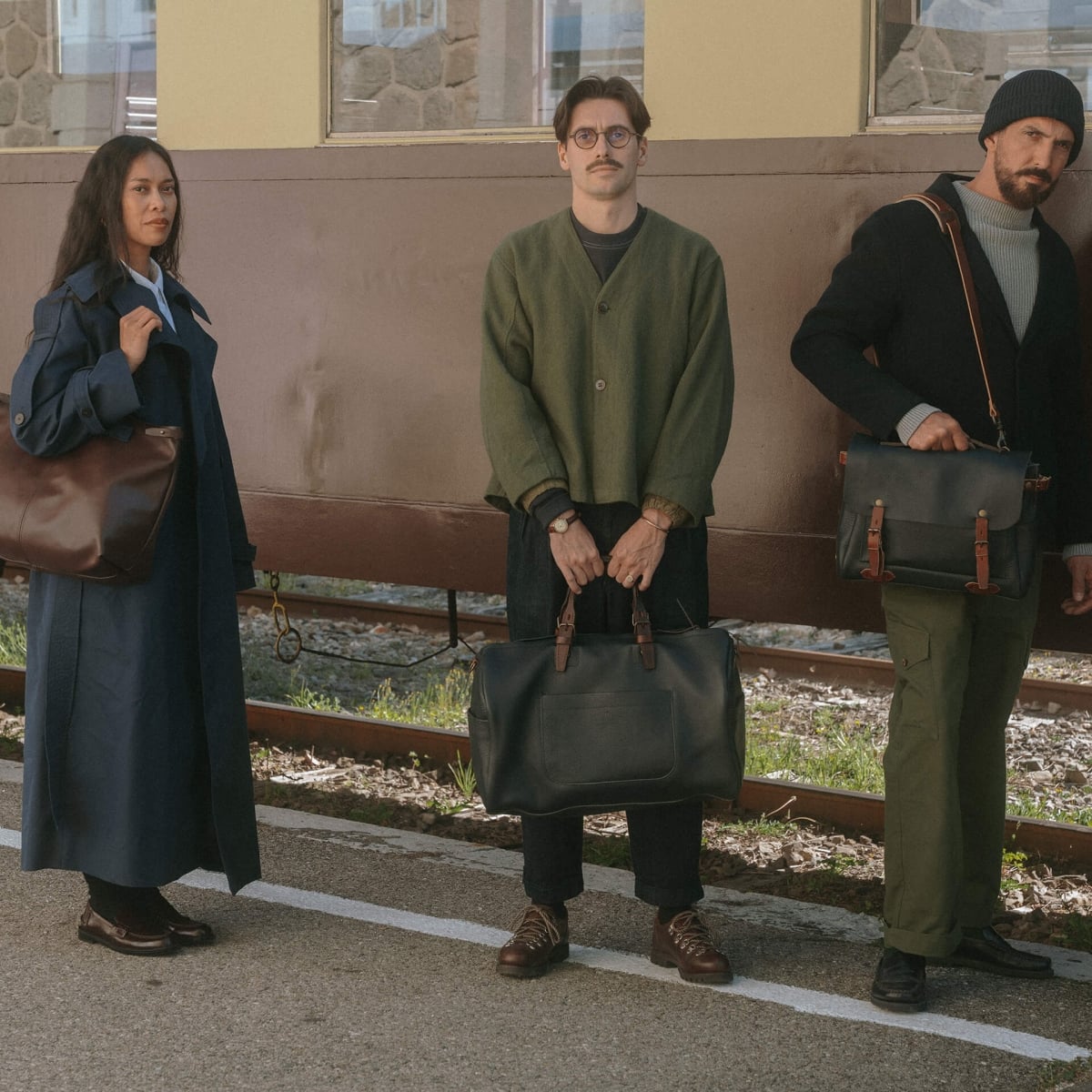 Sac de voyage Hobo - Marron Brun (image n°6)