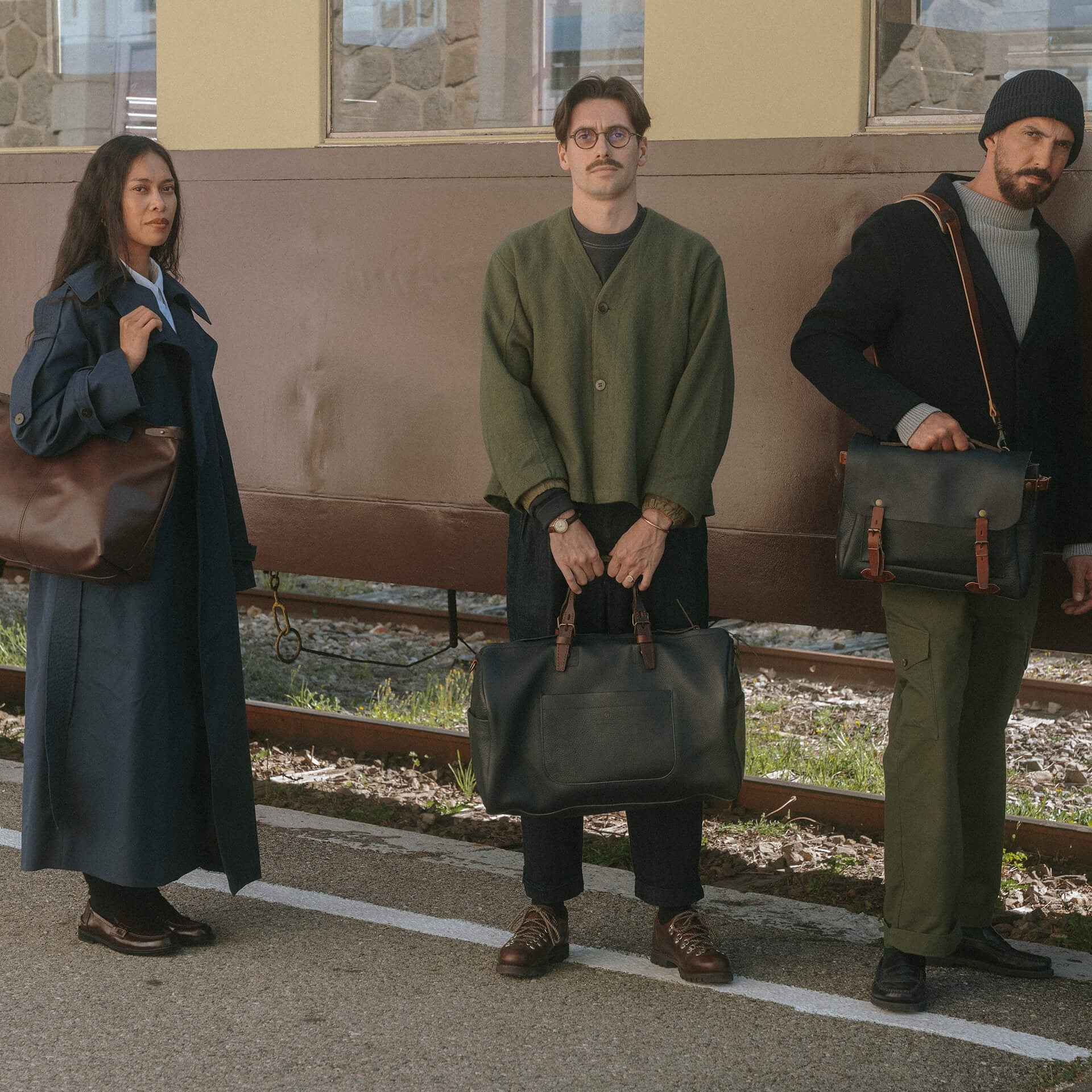 Reisetasche Hobo -  Dunkelbraun (image n°6)