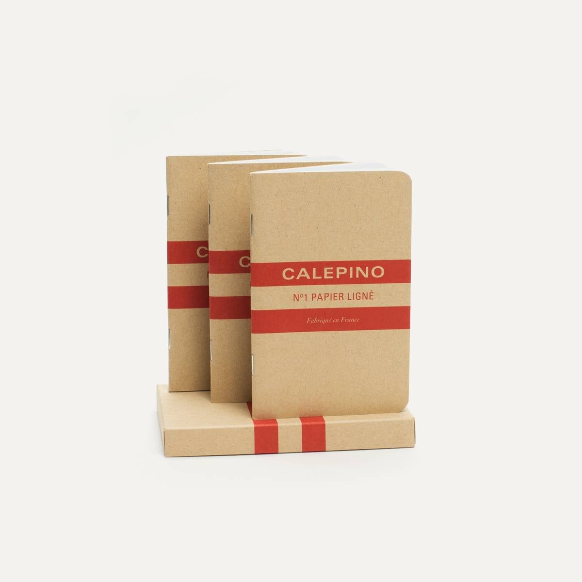 N°1 Ruled Paper - Case of 3 memo books (image n°1)