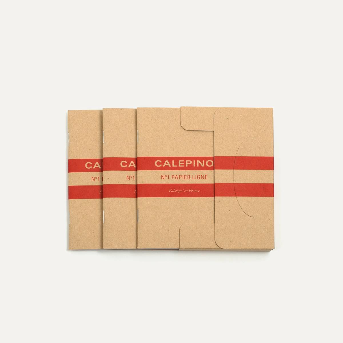 N°1 Ruled Paper - Case of 3 memo books (image n°2)