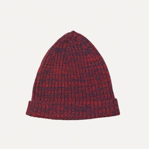 Bonnet Léon - Rouge Marine / Bleu de Chauffe x Le Mont Saint Michel