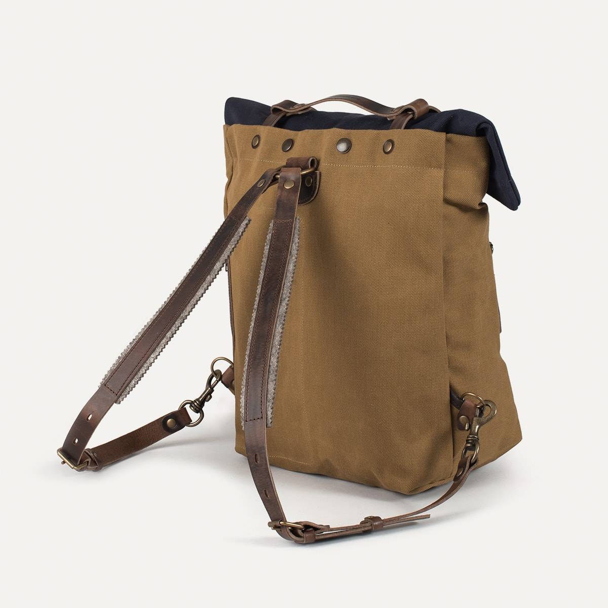 Mochila Scout BDC x Blitz - Azul marino/Camel (imagen n.º 4)